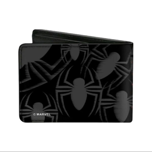 NWT In Gift Box Men’s Marvel Amazing Spider-Man Trifold Wallet With Keychain - Picture 3 of 12